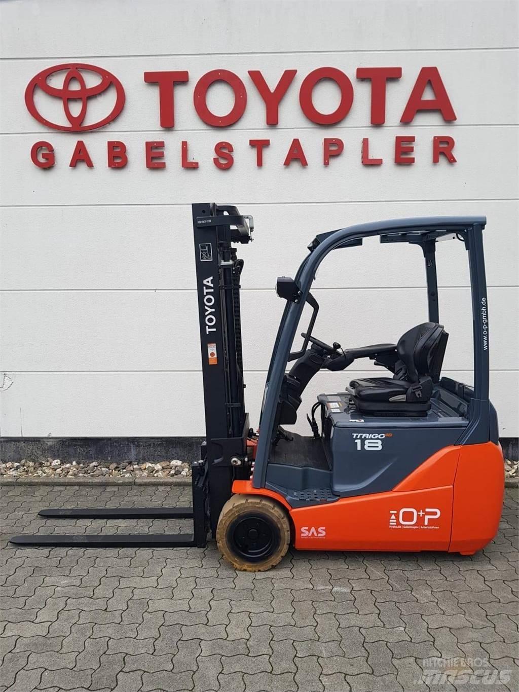 Toyota 8FBEKT18 Elektrostapler