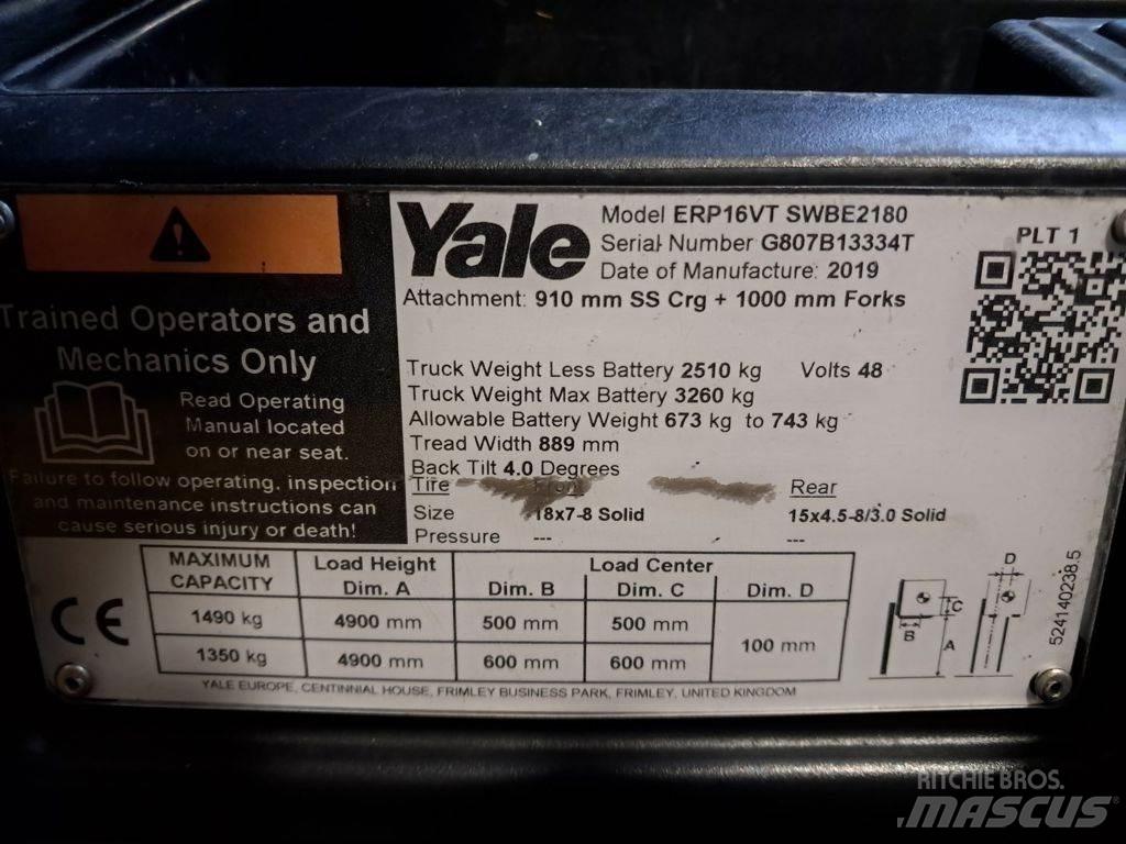 Yale ERP16VT Elektrostapler