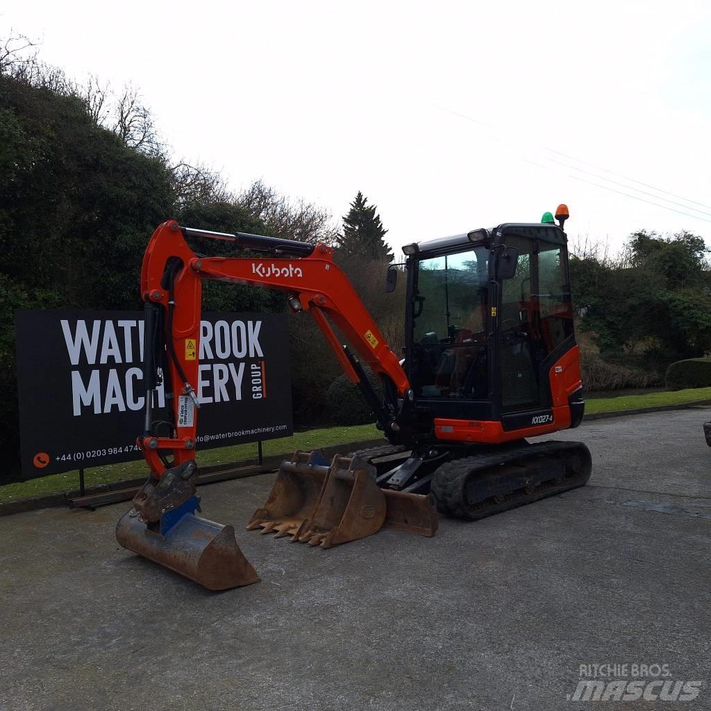 Kubota KX 027 Minibagger < 7t