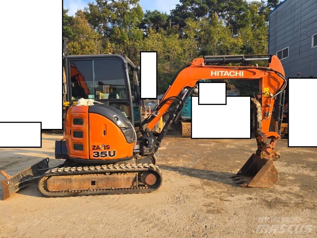 HITCHI ZX35U Minibagger < 7t