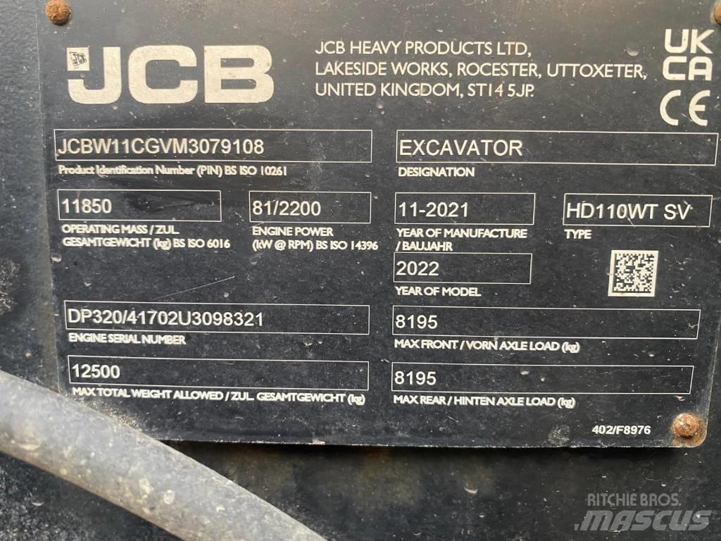 JCB 110 W Mobilbagger