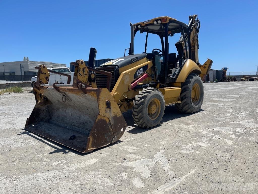 CAT 420E Baggerlader