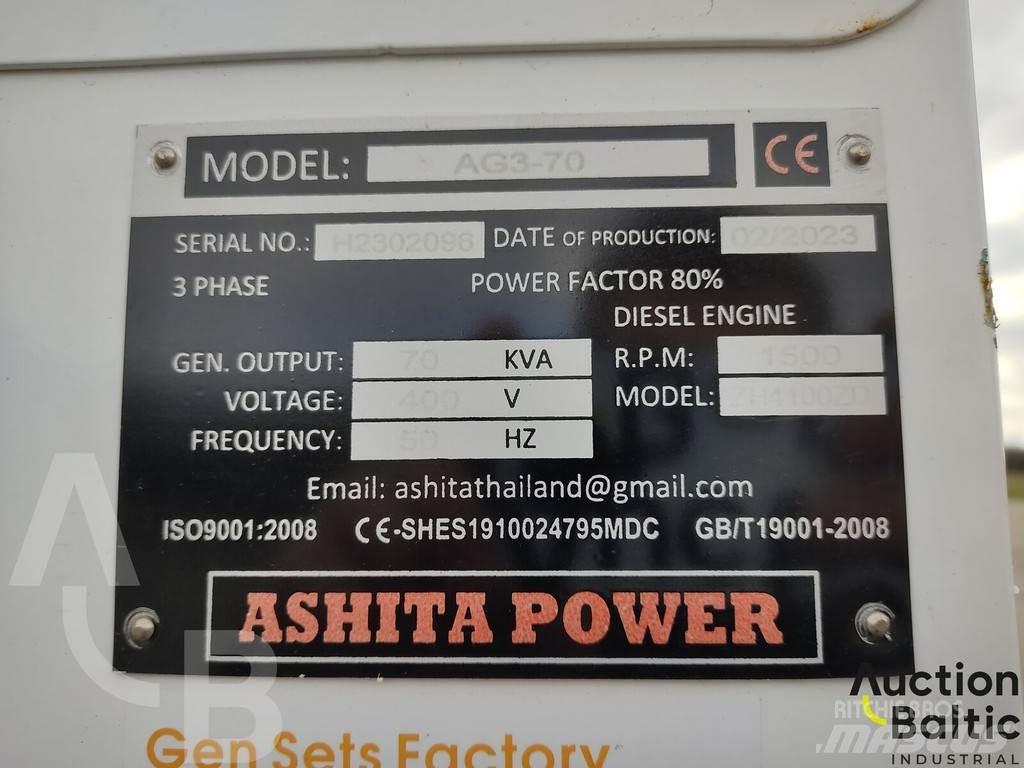 Ashita AG3-70 Diesel Generatoren