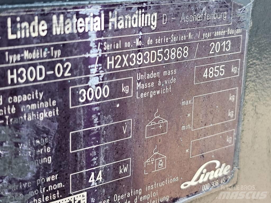 Linde H30D-02 Dieselstapler