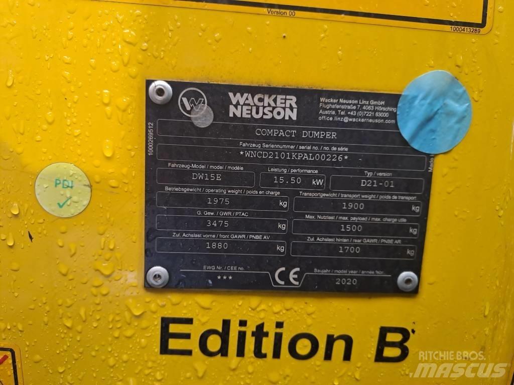 Wacker Neuson DW15e Minidumper