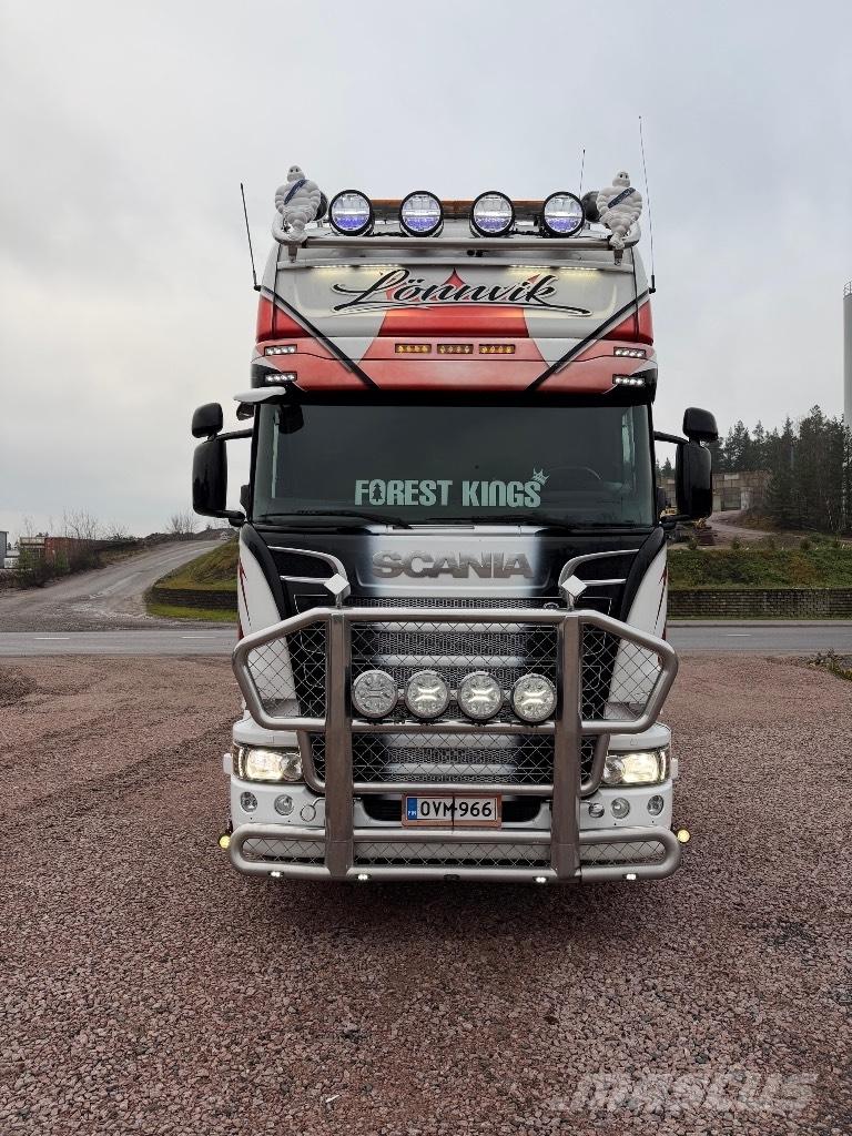 Scania R730LB8x4HNB Holztransporter