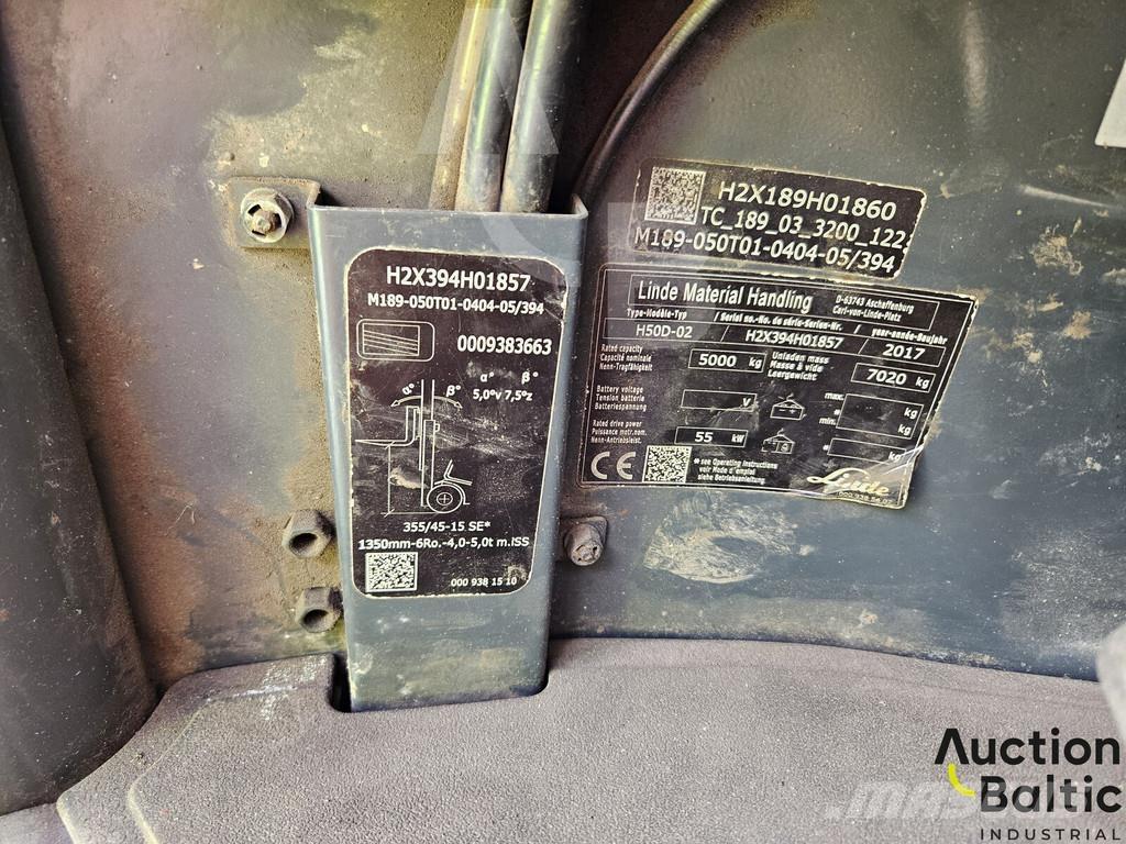 Linde H50D-02 Dieselstapler