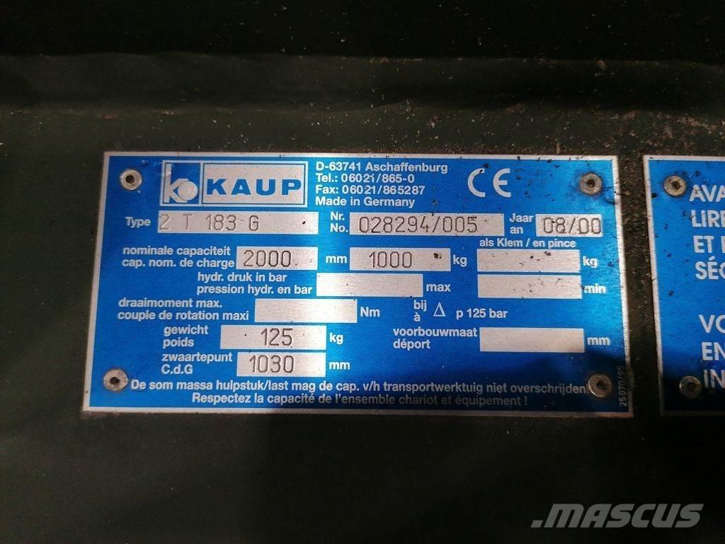 Kaup 2T183G Sonstige Baumaschinen