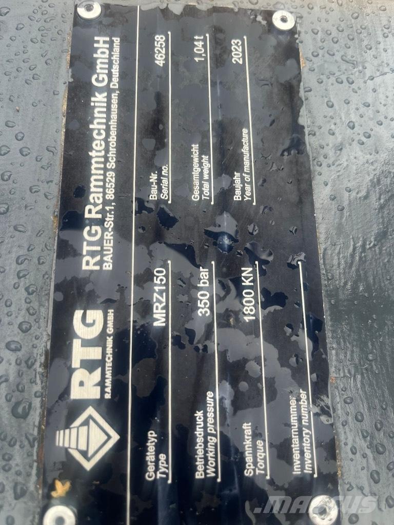 Bauer Vibro MR 145 V Rammgeräte Zubehör und Ersatzteile