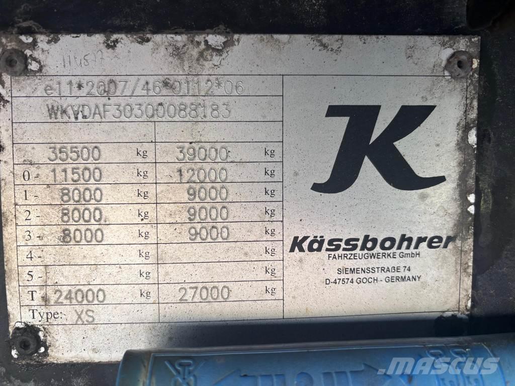 Kässbohrer Maxima Curtainsiderauflieger