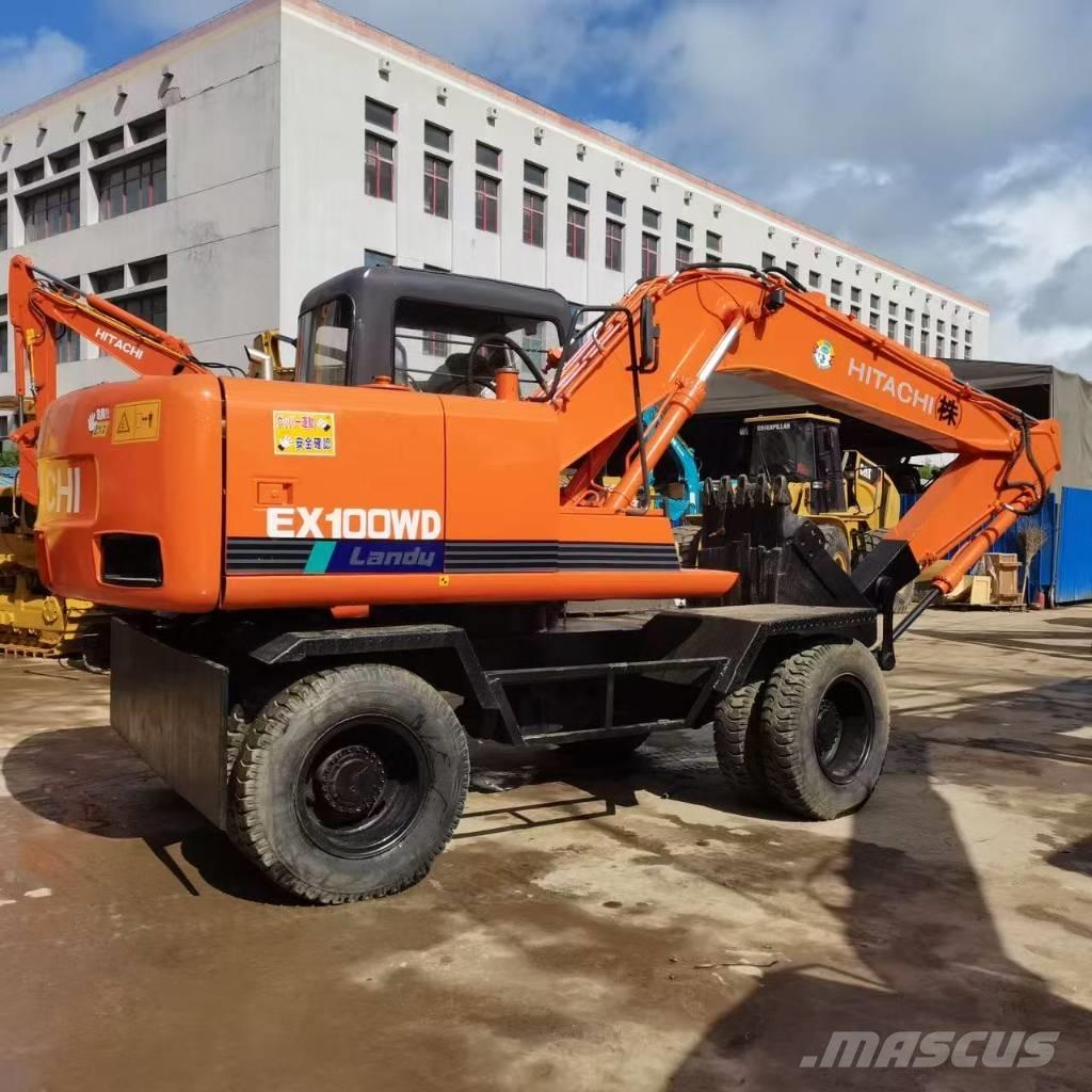 Hitachi EX 100 W D Mobilbagger