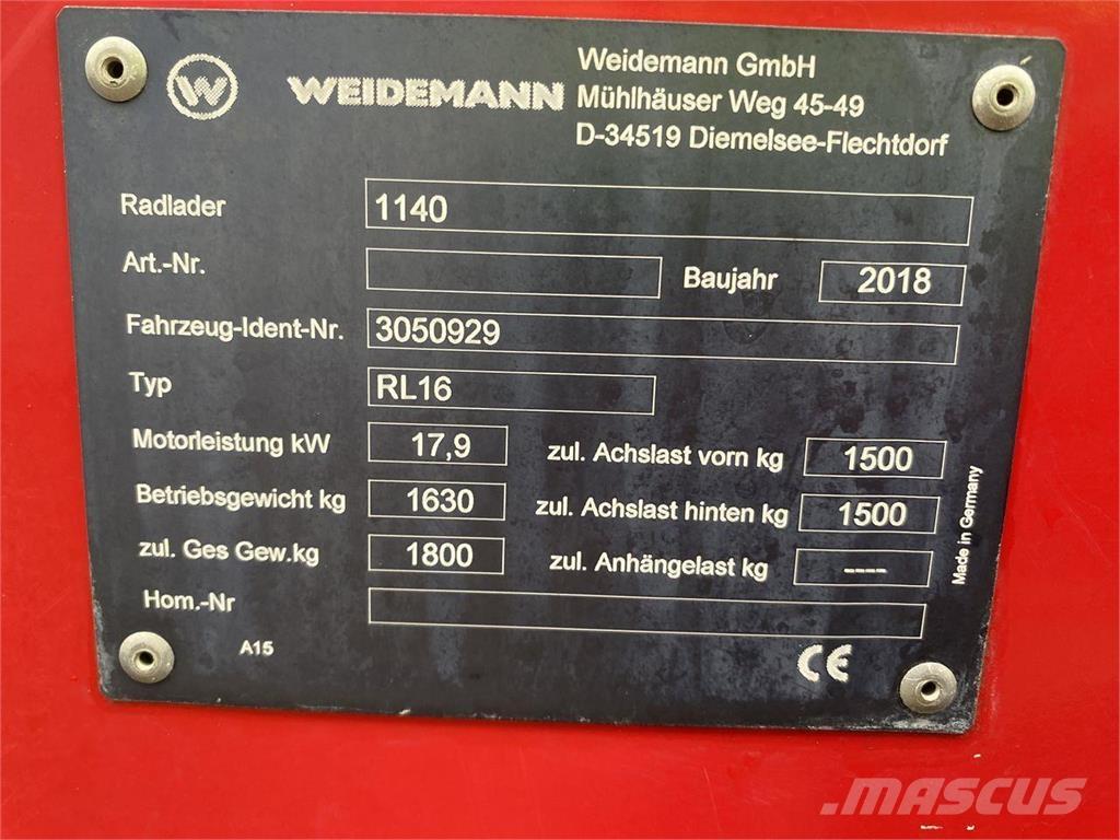 Weidemann 1140 Multifunktionslader