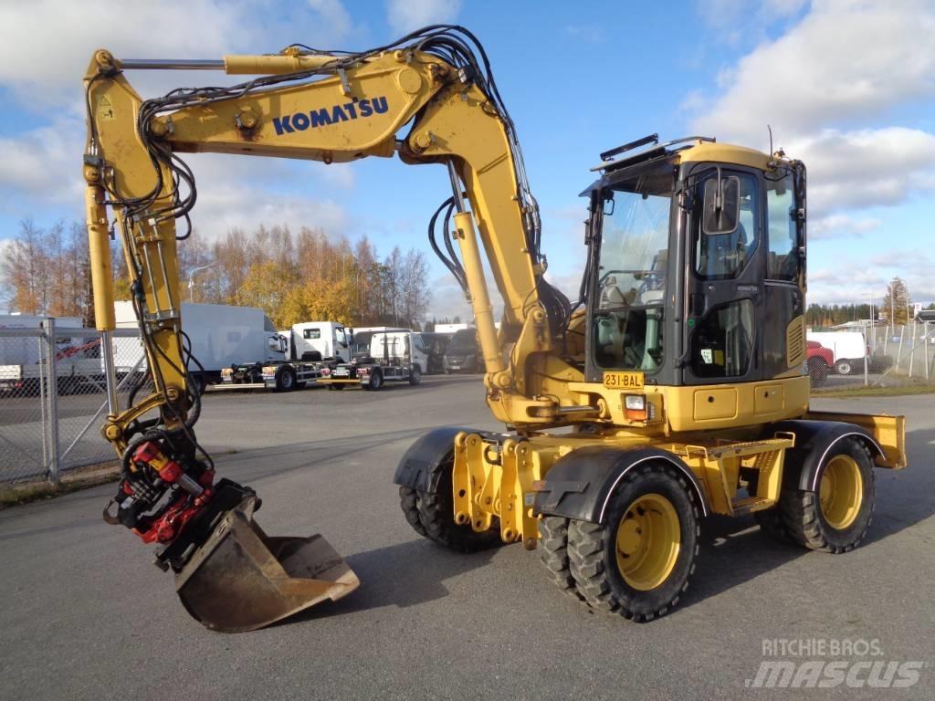 Komatsu PW 98 MR-6 Mobilbagger