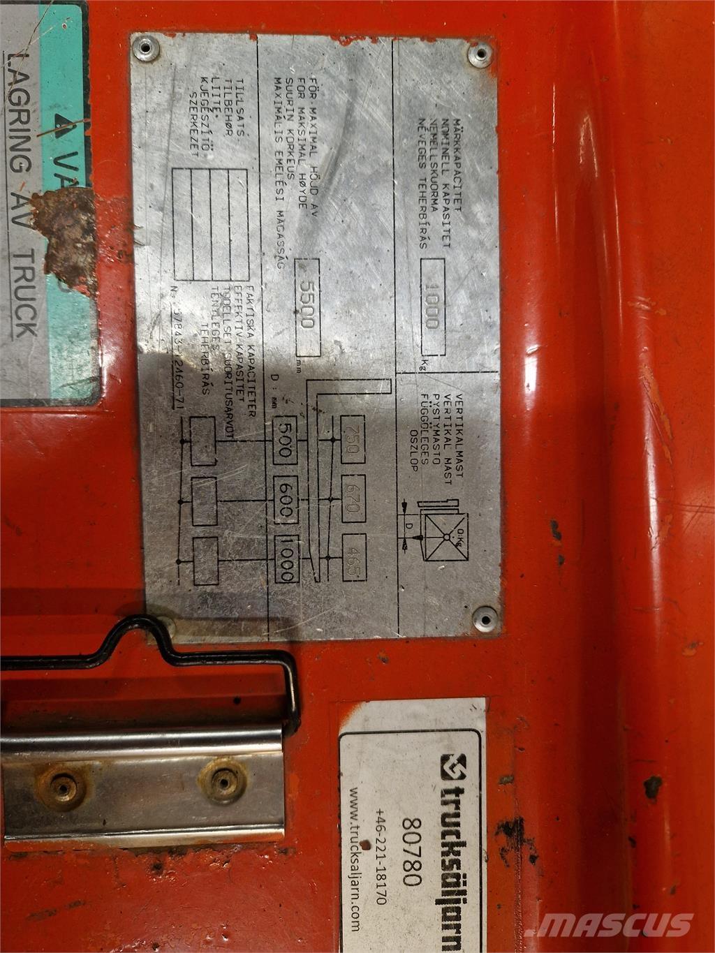 Toyota FBESF15 Elektrostapler