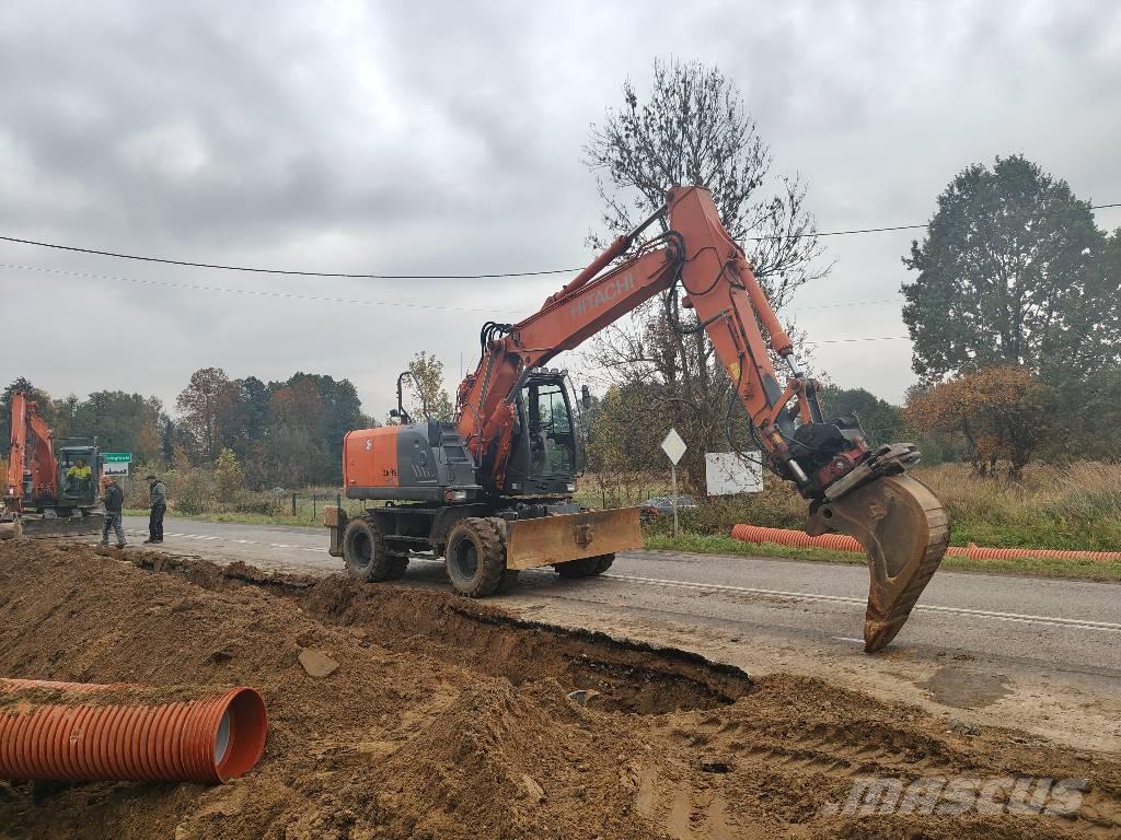 Hitachi ZX 140 W-5 Mobilbagger