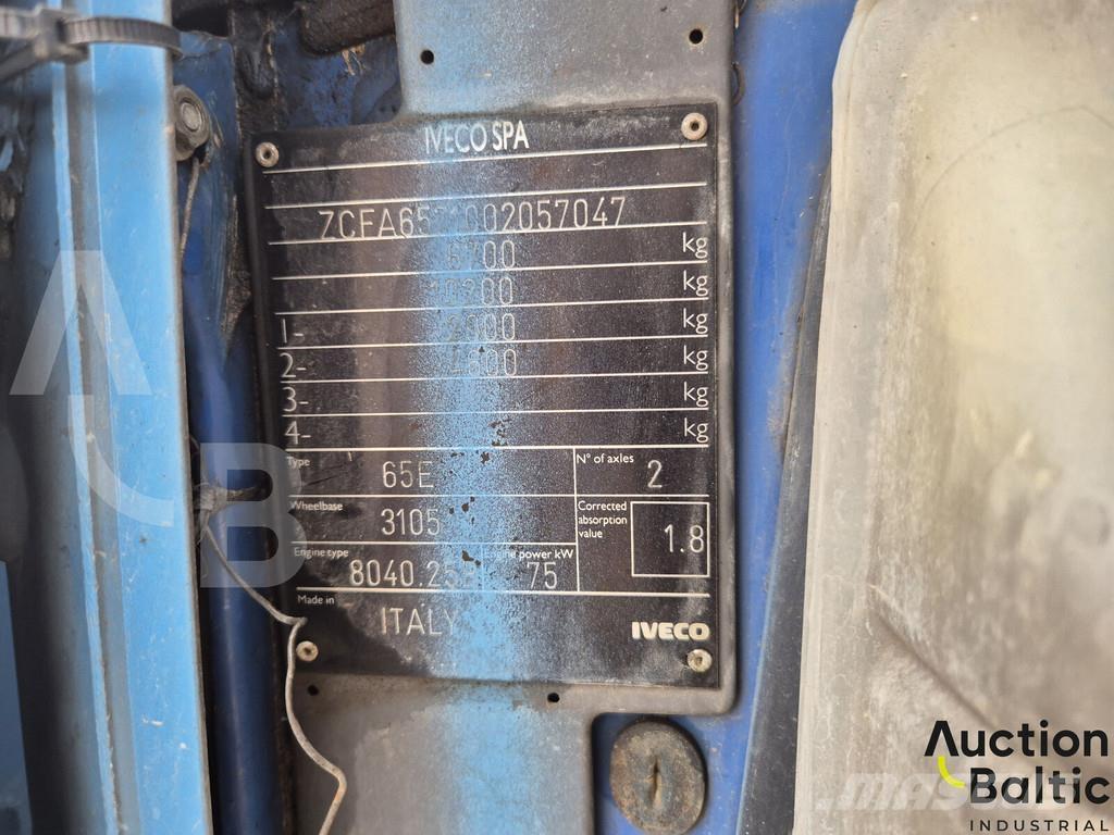 Iveco 65E10 Pritsche & Plane