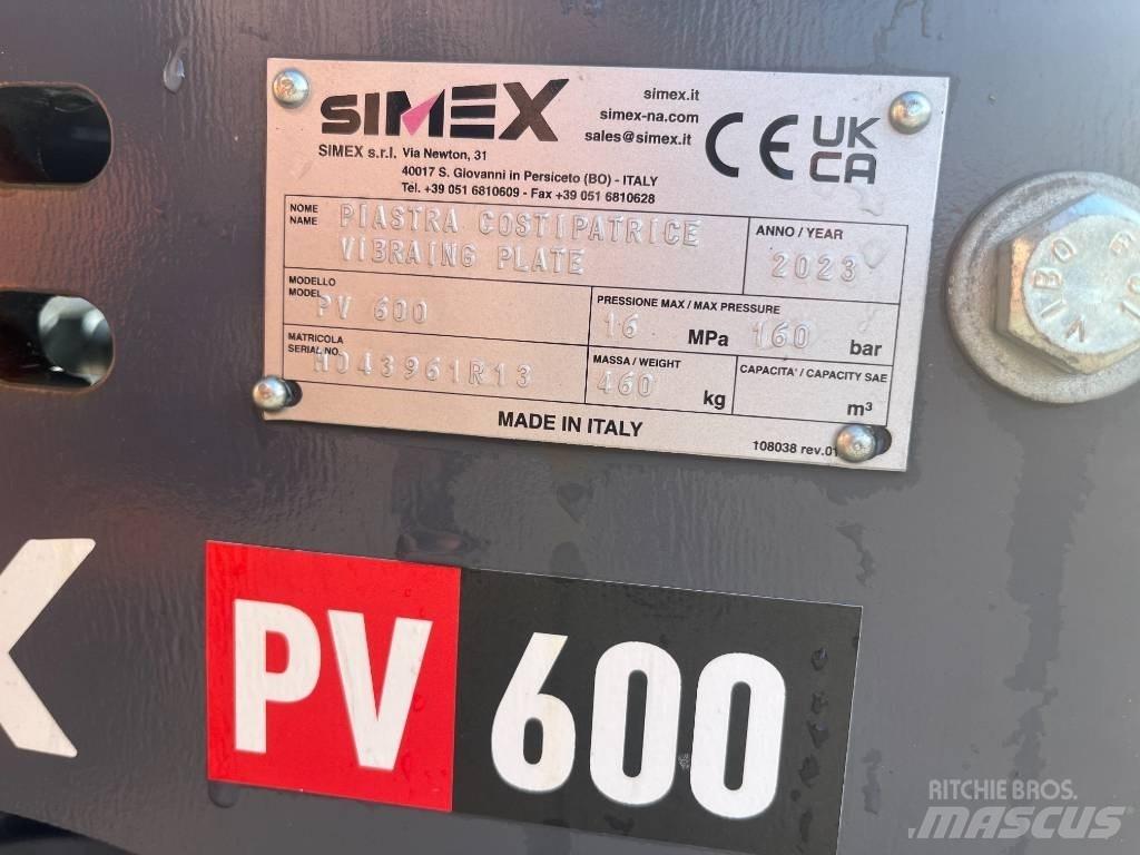 Simex PV600 Andere Zubehörteile