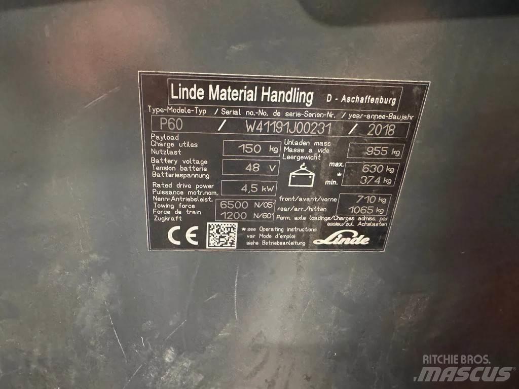 Linde P 60 Sonstige Flurförderzeuge