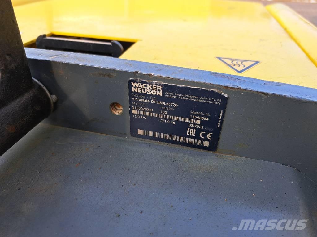 Wacker Neuson DPU 80 Vibrationsgeräte
