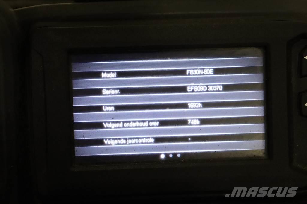 Mitsubishi FB30N Elektrostapler