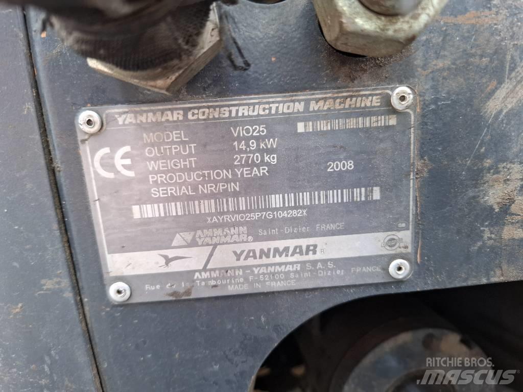 Yanmar ViO25 Minibagger < 7t