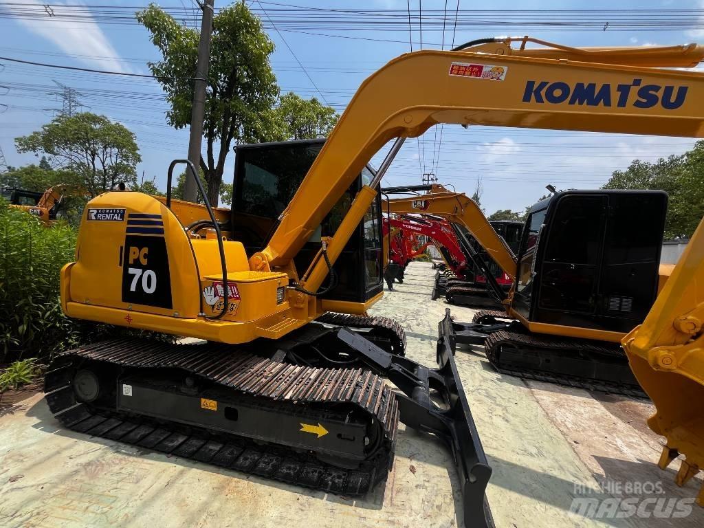 Komatsu PC 70 Midibagger  7t - 12t