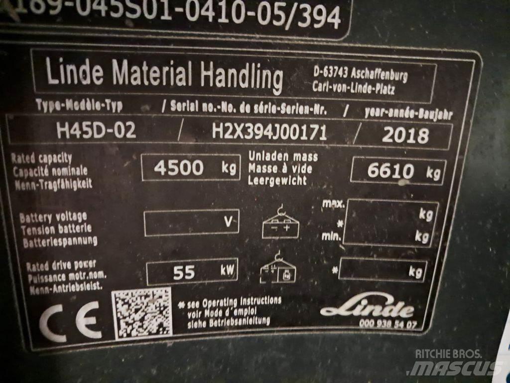 Linde H45D-02 Dieselstapler