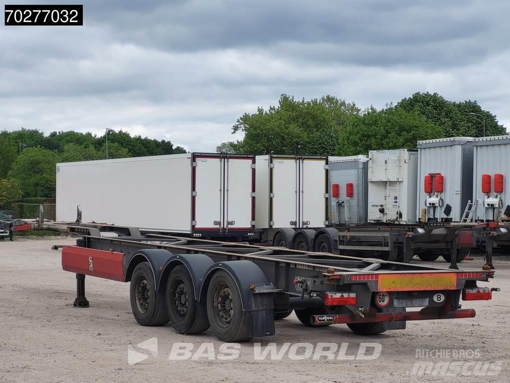 Van Hool 3 axles Containerauflieger