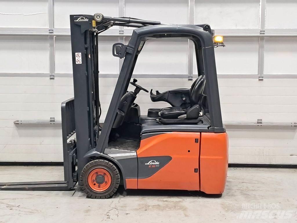 Linde E16C-02 Elektrostapler