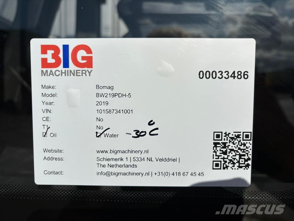 Bomag BW219PDH-5 Walzenzüge