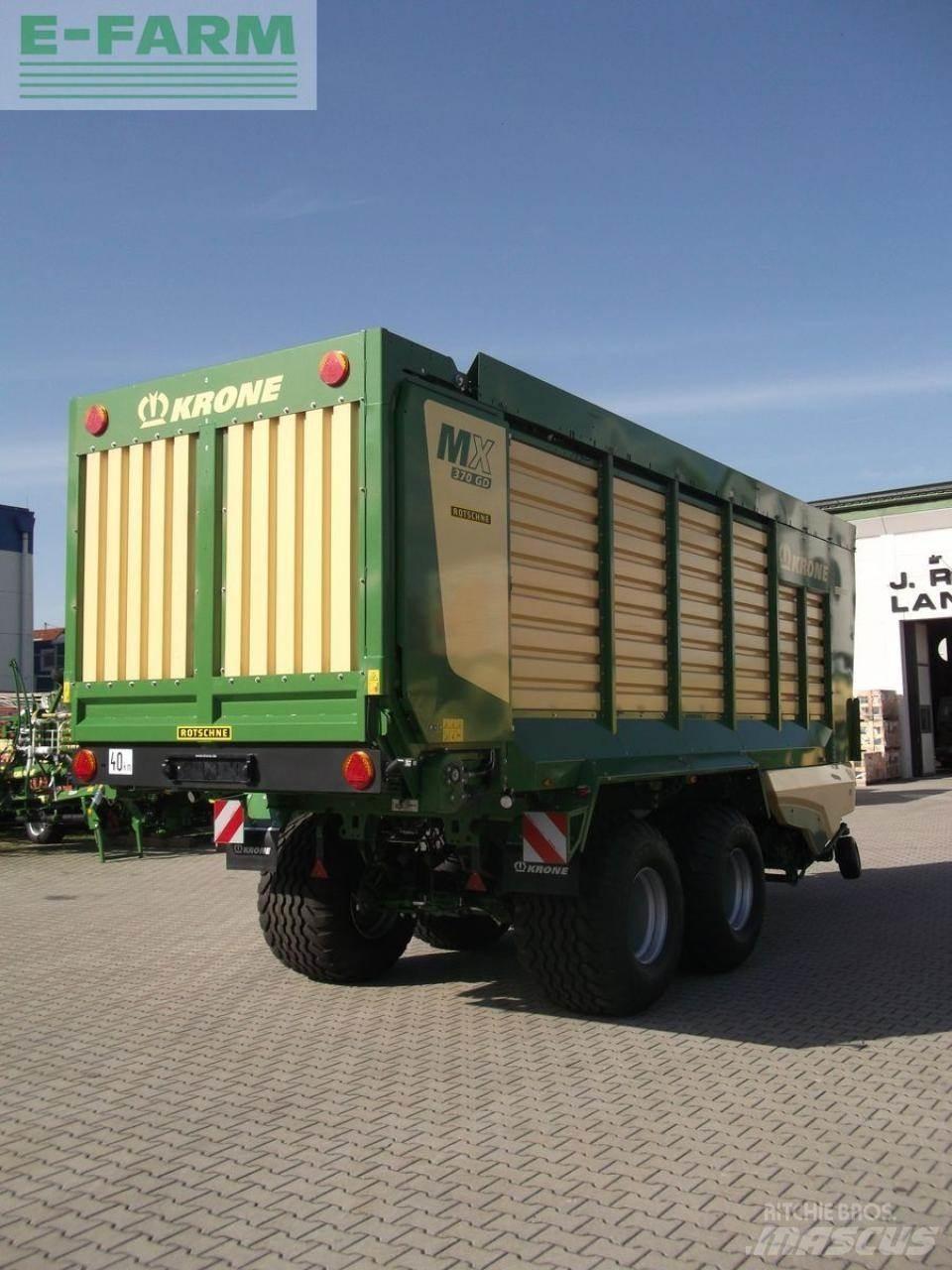 Krone mx 370 gd Getreideanhänger