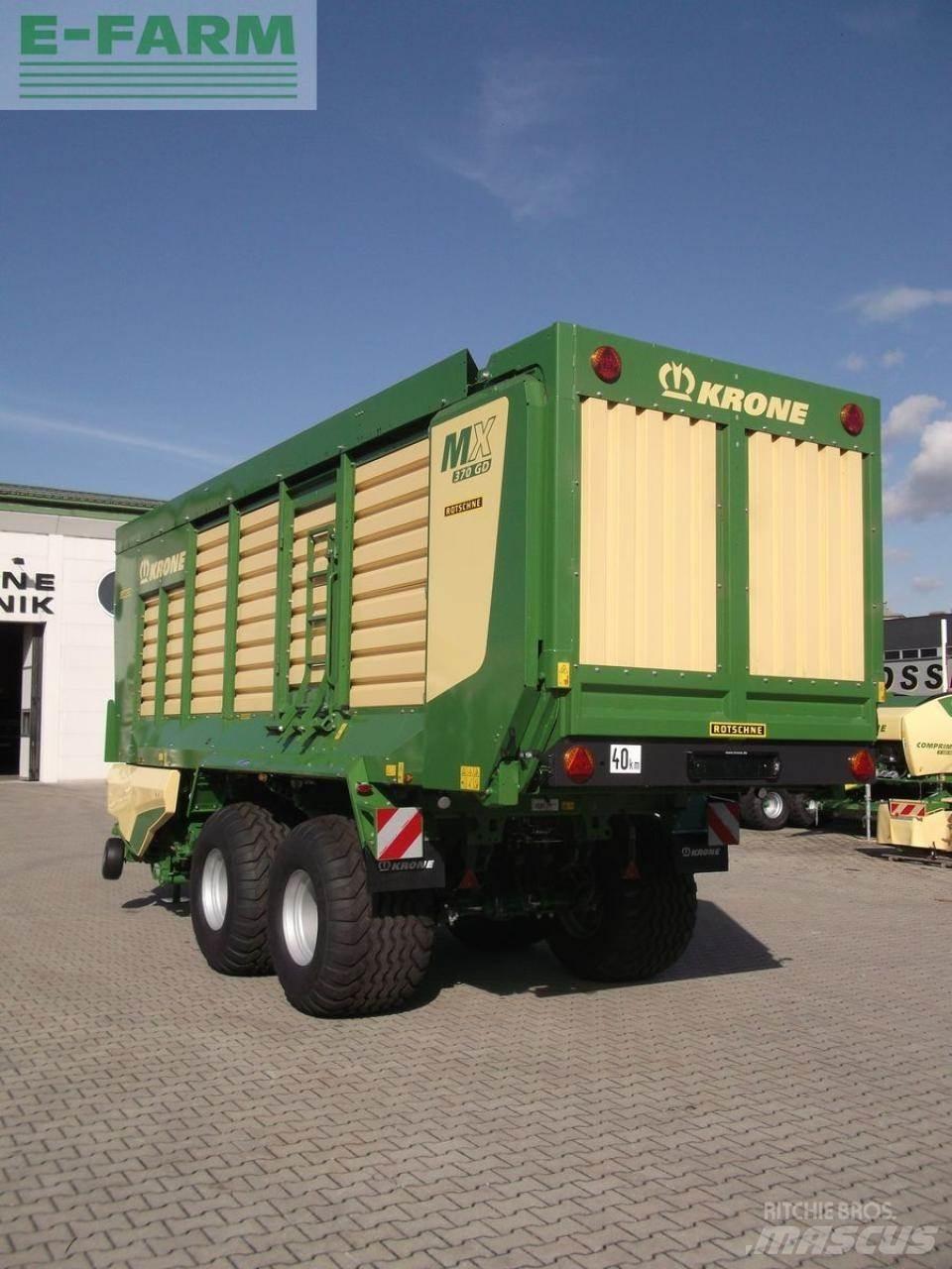 Krone mx 370 gd Getreideanhänger