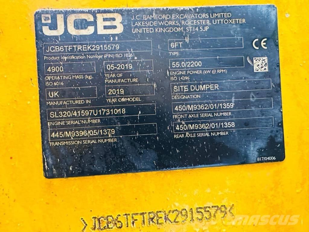 JCB 6 T Minidumper