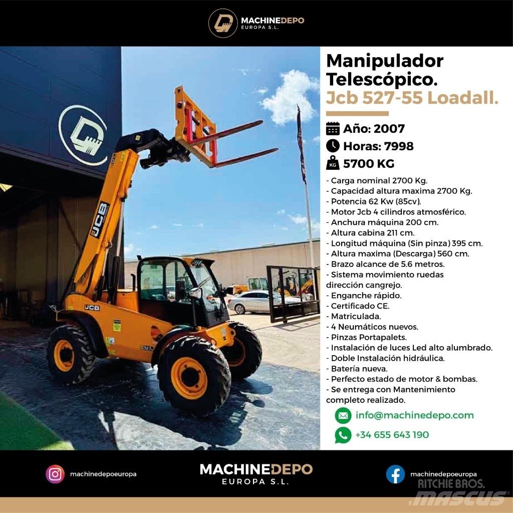 JCB 527-55 Teleskoplader