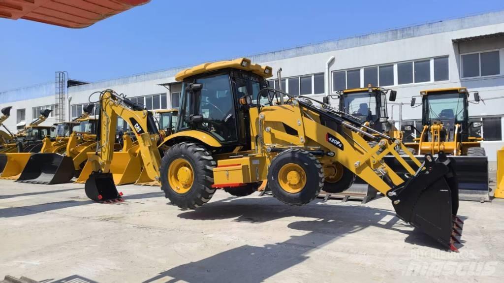 CAT 420F Baggerlader