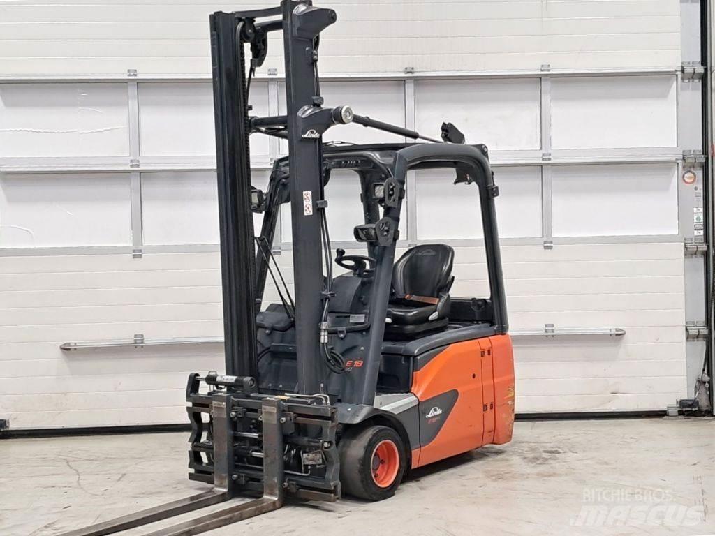 Linde E18-02 Elektrostapler
