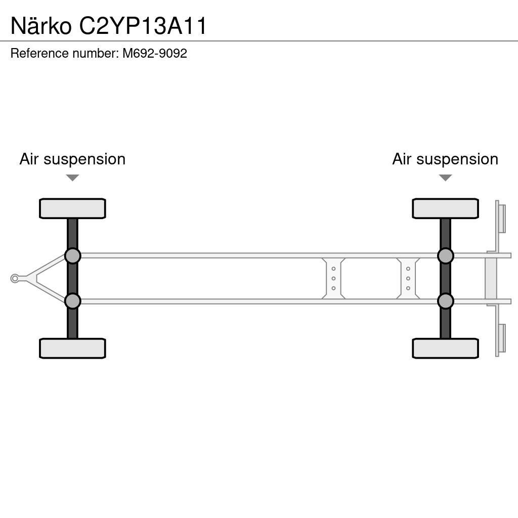 Närko C2YP13A11 Curtainsideranhänger