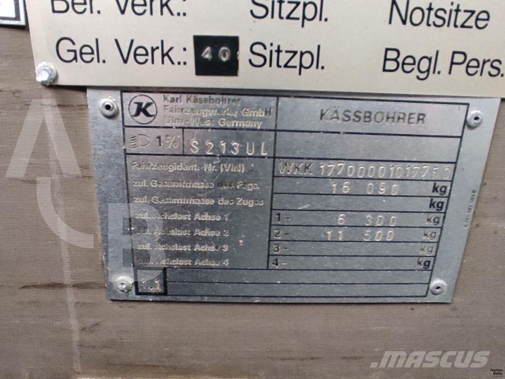 Setra S 213 UL Andere Transporter