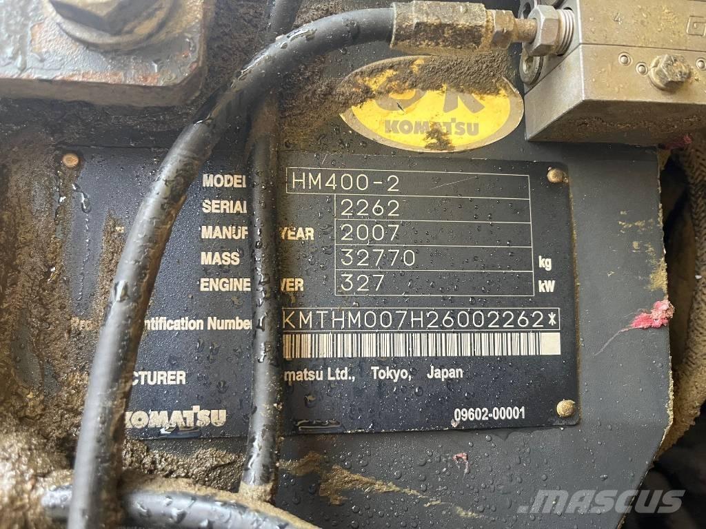 Komatsu HM400-2 Dumper - Knickgelenk