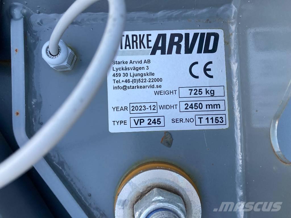 Fjärås VP245 Schneeschilde und -pflüge