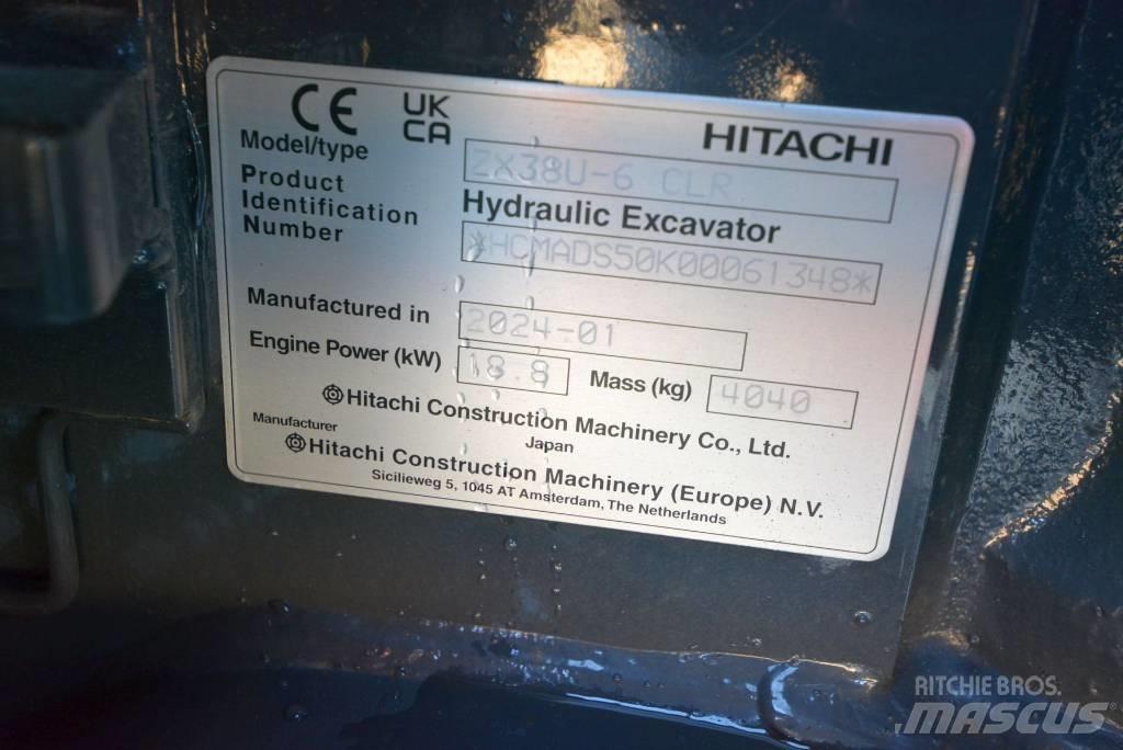 Hitachi ZX 38 U-6 Minibagger < 7t