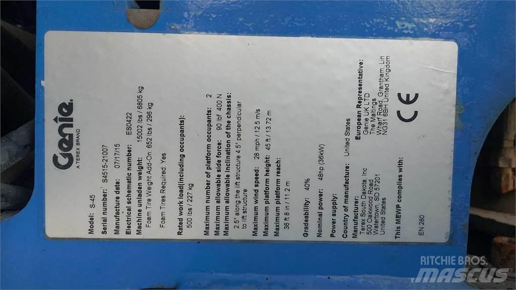 Genie S45G Teleskopbühnen