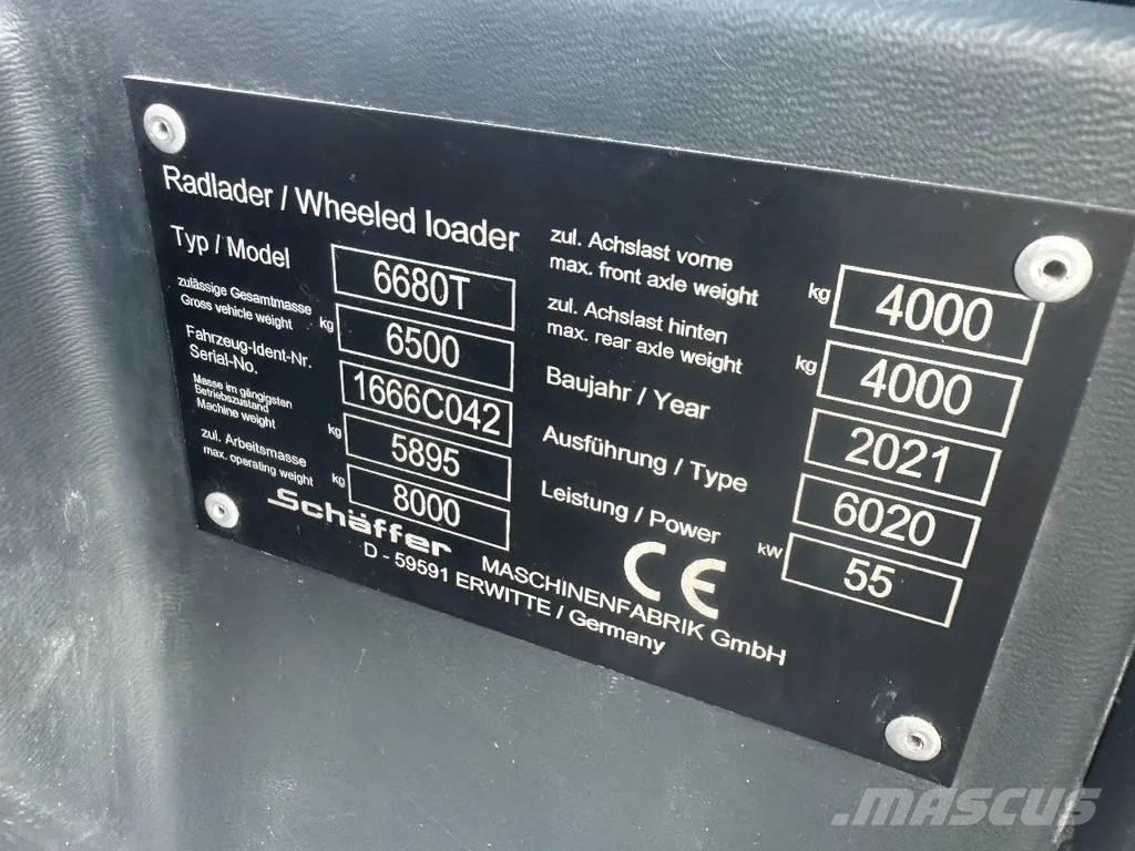 Schäffer 6080T Teleskop-Radlader