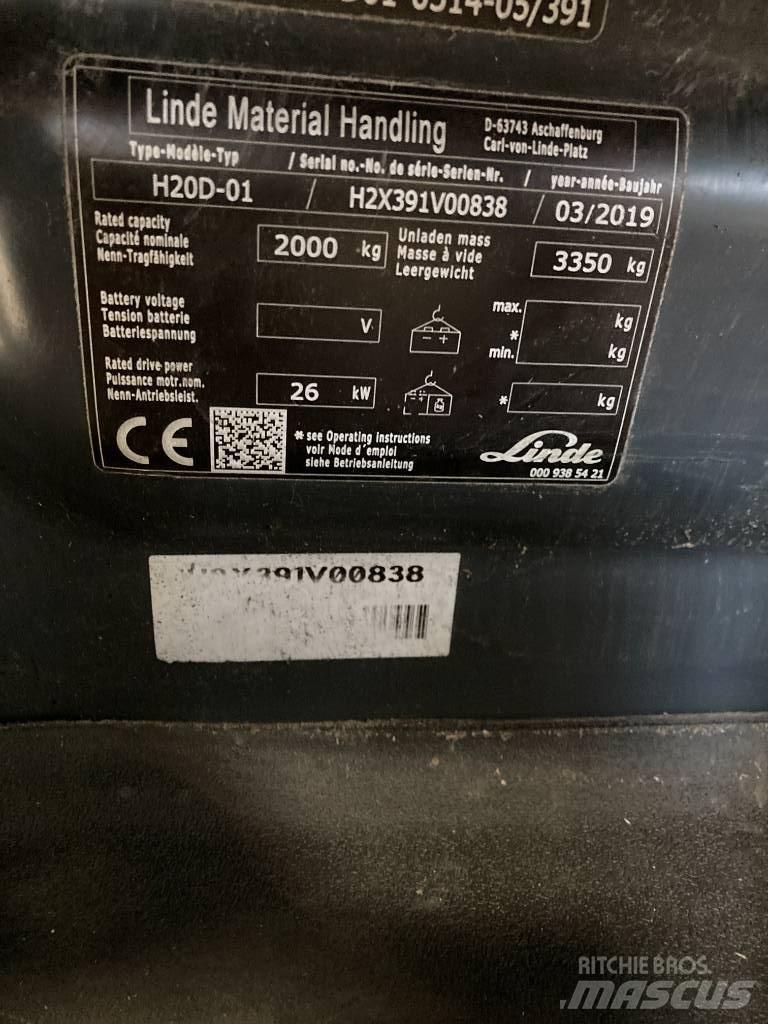 Linde H20D/391 Dieselstapler