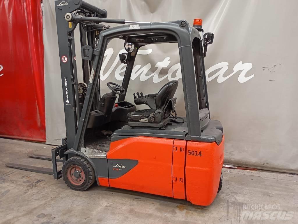 Linde E 16 Elektrostapler