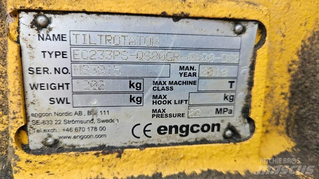 Engcon EC233PS Rotationsschaufel
