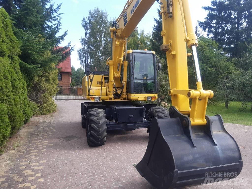 Komatsu PW 130-7 Mobilbagger