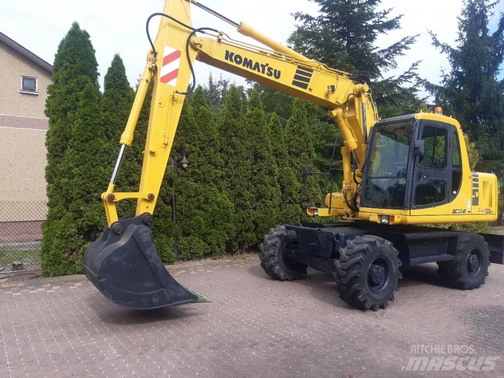 Komatsu PW 130-7 Mobilbagger