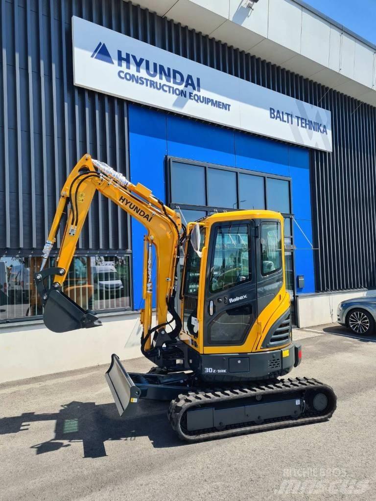 Hyundai R30Z-9AK Minibagger < 7t