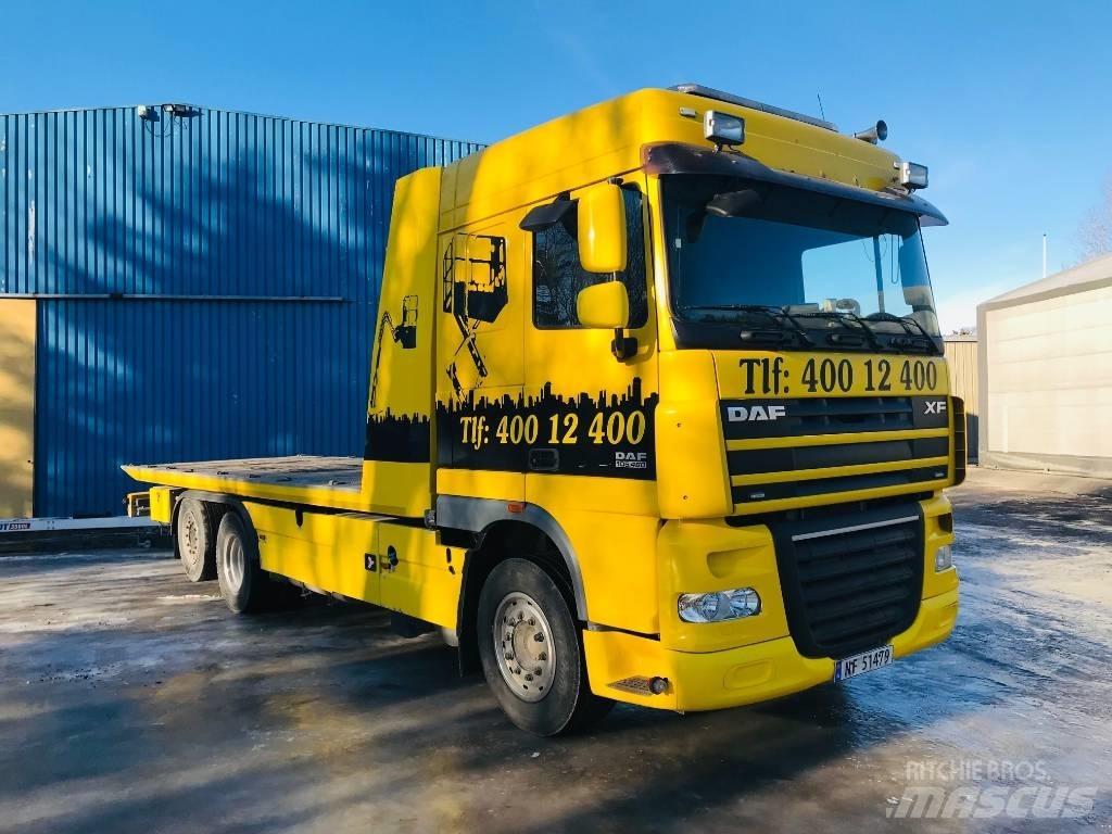 DAF 1850 FAN XF 105 Pritschenwagen mit Seilwinde